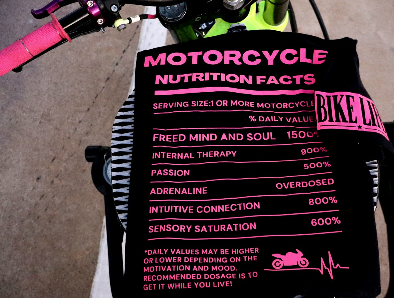 Motorcycle Nutrition Facts
