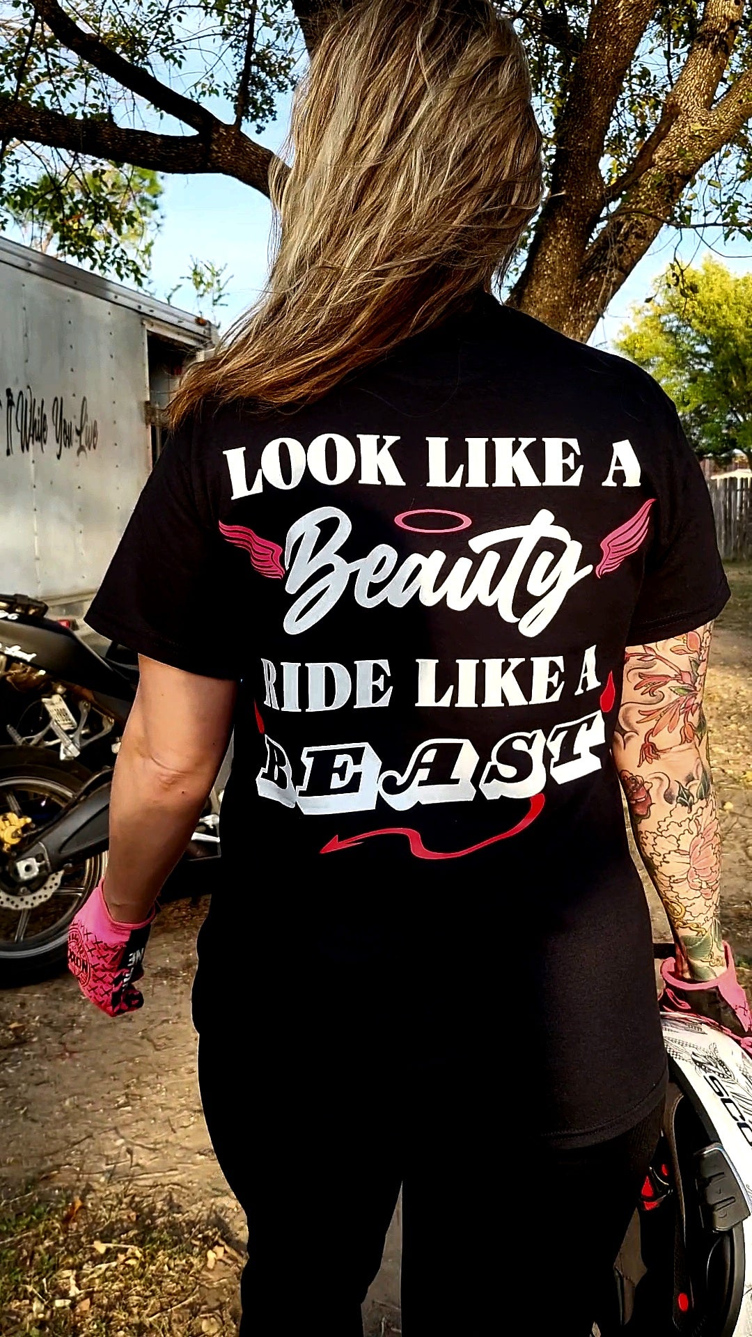 LOOK like a BEAUTY, RIDE like a BEAST